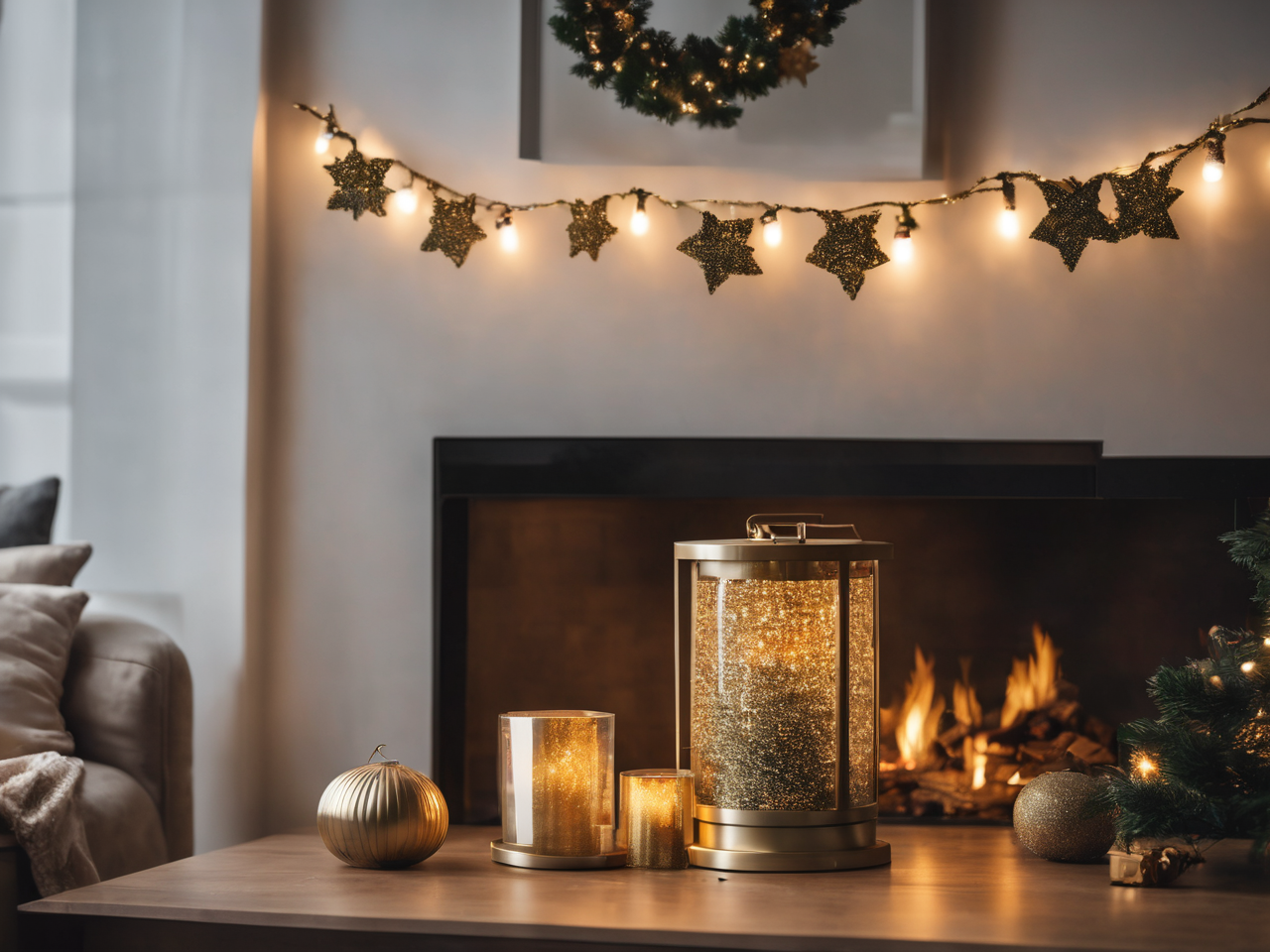 How to Hang Christmas Lanterns on the Wall: JHY DESIGN's Decorating Gu
