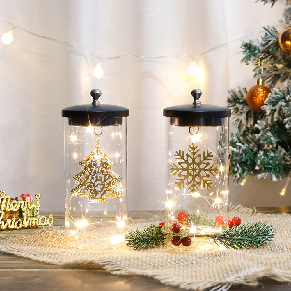 Ensemble de 2 lampes sans fil alimentées par batterie, 7 po de hauteur