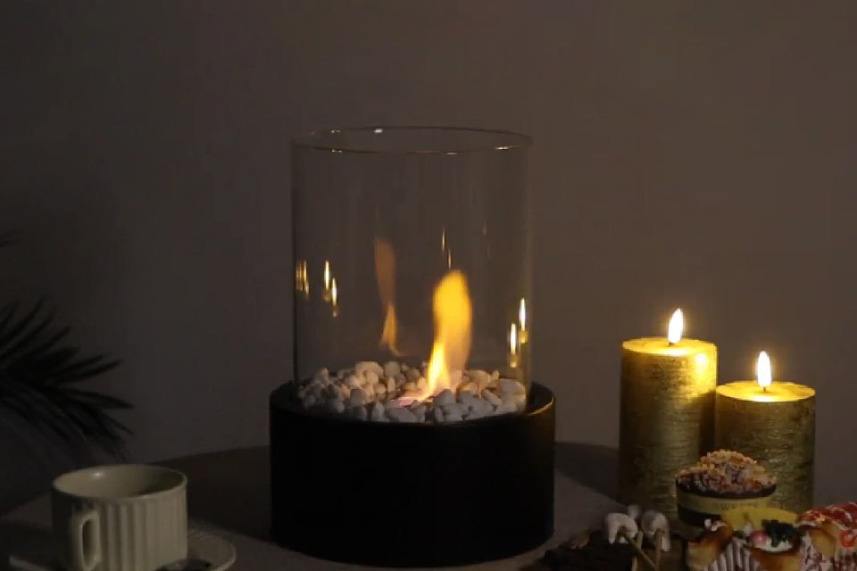 JHY Design's Guide to Candlelit Charm: How to Decorate Your Fireplace with Candles