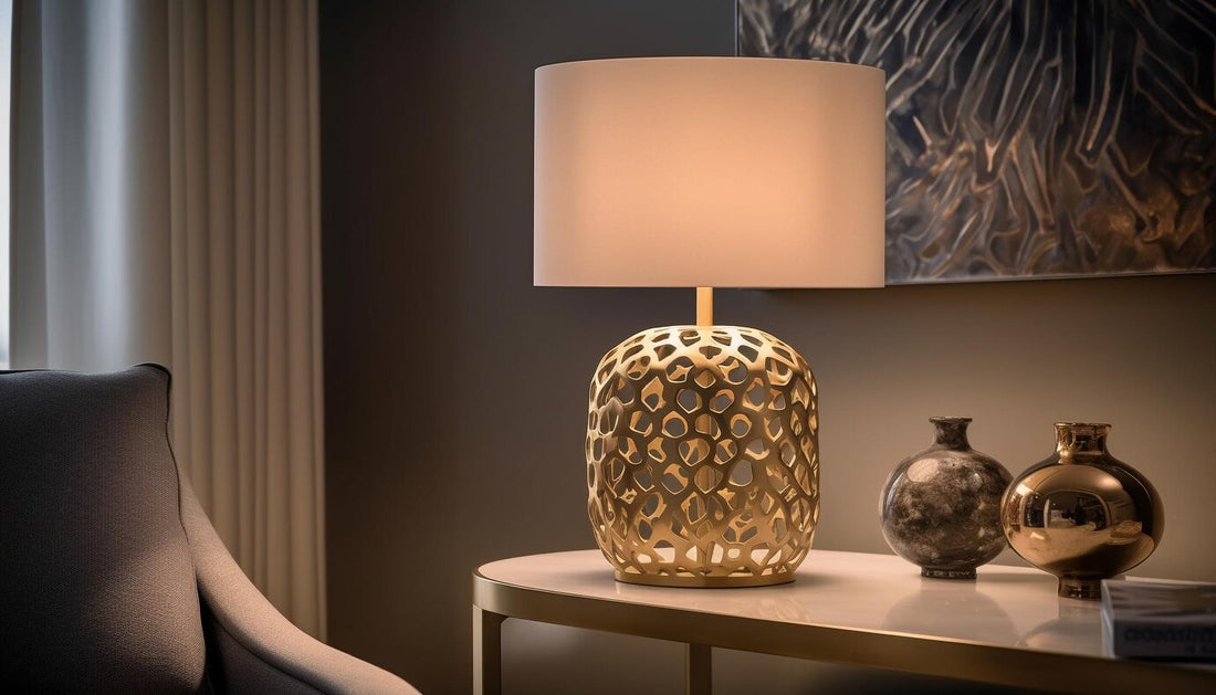 Can you put a table lamp on side table