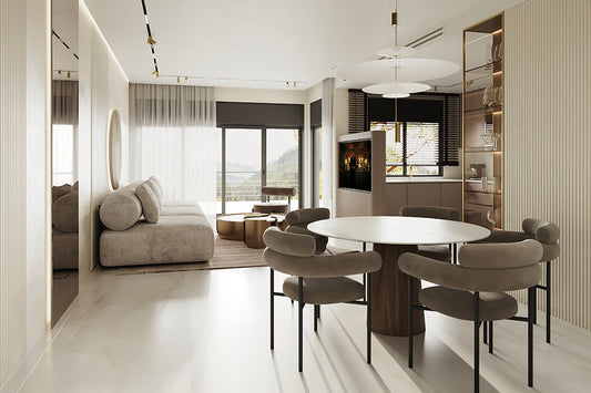 Elevate Your Dining Room: How to Decorate with a Fireplace, JHY DESIGN Style