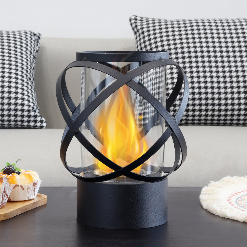 indoor fireplace