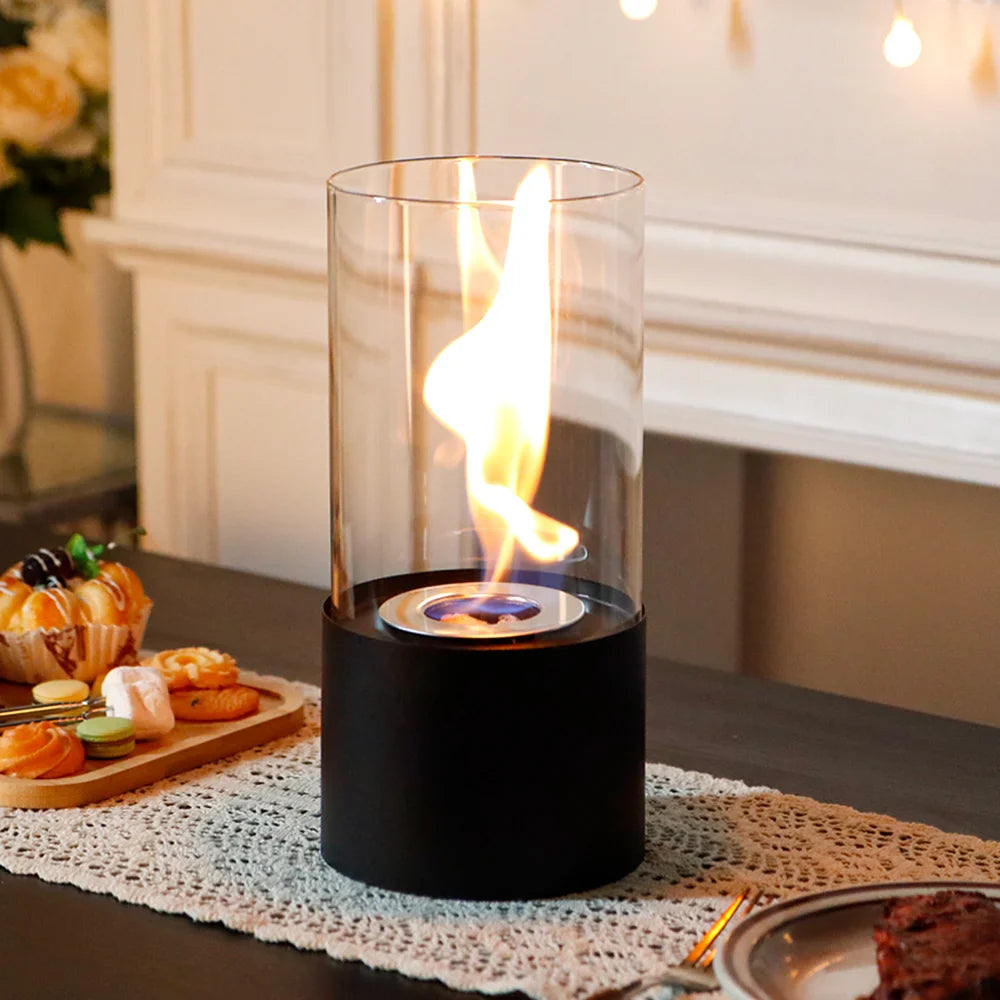 tabletop fireplace