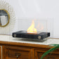 7.5" H Metal Bio Ethanol Fireplace Tabletop Ethanol Fireplace