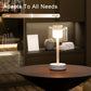 JHY DESIGN Industrial Rechargeable Table Lamp (White, Type-C)