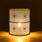 8''H Set of 2 Wall Sconce Lighting Metal Modern Wall Mount Lamp with 6-Hours Timer(Sunflower)