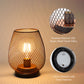 Set of 2 Battery Operated Lamp LED Table Lantern