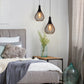 JHY DESIGN 2-Pack Hanging Lamps: Battery-Powered, Cordless, 6-Hr Timer, Teardrop (Indoor/Outdoor)