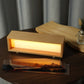 Creative DIY 3D Rechargeable Light Painting: Touch-Control Bedside Ambient Lamp with Stepless Dimming for Decoration