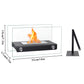 7.5" H Metal Bio Ethanol Fireplace Tabletop Ethanol Fireplace