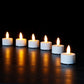 12 Pack Flickering Flameless Candles with Breathing Lights(Warm White)