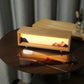 Creative DIY 3D Rechargeable Light Painting: Touch-Control Bedside Ambient Lamp with Stepless Dimming for Decoration