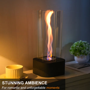 Hexagonal Ethanol-Fueled Alcohol Fireplace for Home Decor