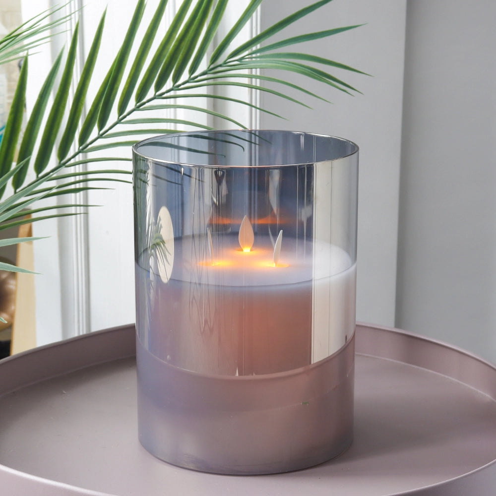 3-Wick Glass Candles-1