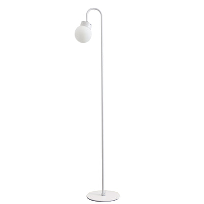 JHY DESIGN Lampadaire magnétique tactile à source de lumière USB à trois arrêts 59"H (Blanc)