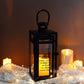 12''H Memorial Lantern  Indoor & Outdoor Use(Matte Black)