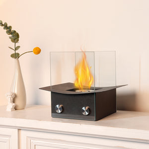 8" H Portable Tabletop Fireplace