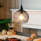 8.5"H Battery Powered Decorative Pendant Lamp(Round)