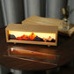 Creative DIY 3D Rechargeable Light Painting: Touch-Control Bedside Ambient Lamp with Stepless Dimming for Decoration
