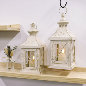 11'' High Decorative Candle Lantern (Set of2)