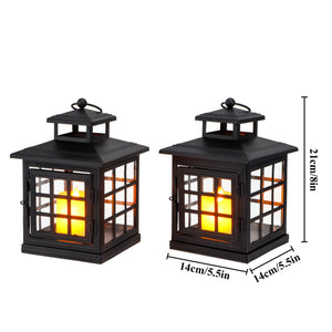 8'' High Decorative Candle Lantern Metal Candle Holder