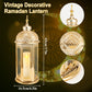 Moroccan Candle Lantern 37cm High Gold Candle Holder with Tempered Glass （40pcs）