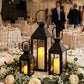 26"&19"& 13" High Elegant Candle Lantern Metal Lanterns for Versatile Indoor & Outdoor