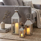 26"&19"& 13" High Elegant Candle Lantern Metal Lanterns for Versatile Indoor & Outdoor