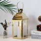 12.5" H Stainless Steel Decorative Candle Lanterns