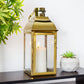12.5" H Stainless Steel Decorative Candle Lanterns