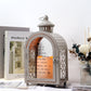 11''High Remembrance Lantern with Memorial Poem Bereavement Sympathy Gift Memorial Lantern (Grey)