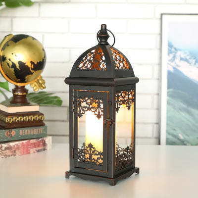 15" High Decorative Candle Lantern