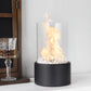 10.5"H Portable Tabletop Fireplace
