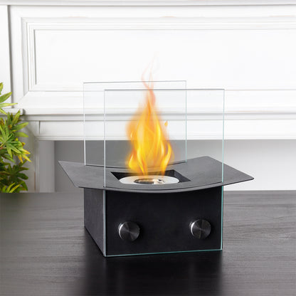 8" H Portable Tabletop Fireplace