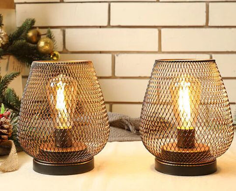 Battery Powered Outdoor Table Lamp For Jim