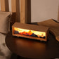 Creative DIY 3D Rechargeable Light Painting: Touch-Control Bedside Ambient Lamp with Stepless Dimming for Decoration