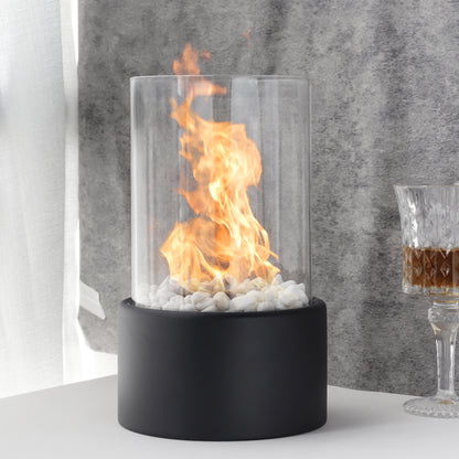 10.5"H Portable Tabletop Fireplace