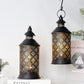 Lampes sans fil de 10,5 po de hauteur, lanterne de ferme vintage