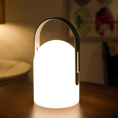 Tragbare, leistungsstarke, wiederaufladbare Laternen-Tischlampe mit 2600 mAh