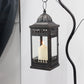 Lanterne suspendue de style vintage de 14,5 po de hauteur