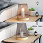 7''H Metal Mesh Table Lamp LED Cordless Lamp