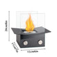 8" H Portable Tabletop Fireplace