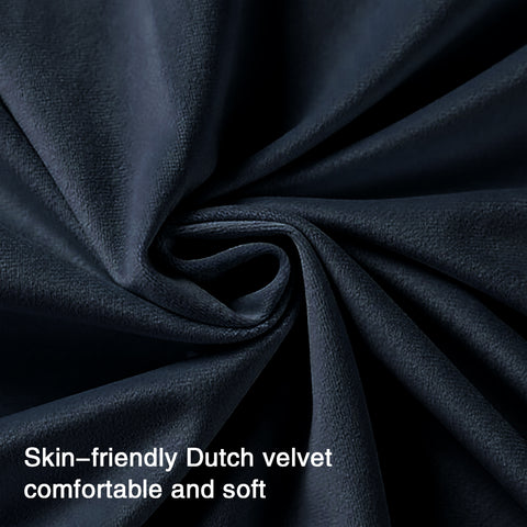 16.5"  Tall Dutch Velvet Ottoman Bench