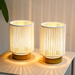 6,5" große, batteriebetriebene Lampe mit 6-Stunden-Timer