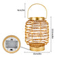 Batteriebetriebene Tischlampe, 7,7 Zoll hoch, Metallkäfig, LED-Lampe ohne Kabel mit 6-Stunden-Timer, dekorative Lichterkette im Vintage-Stil, Laterne für Innen- und Außenbereich, Schlafzimmer, Hochzeiten, Partys, Terrassenveranstaltungen 
