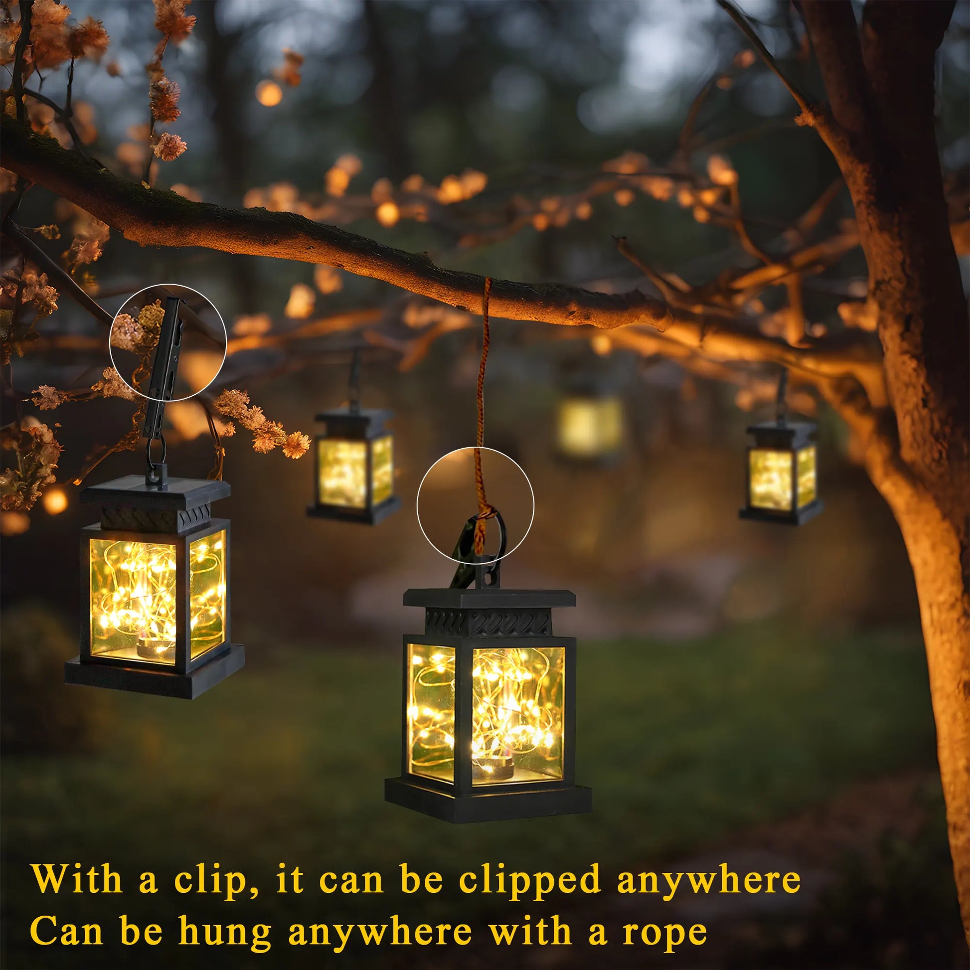 solar lanterns outdoor hanging