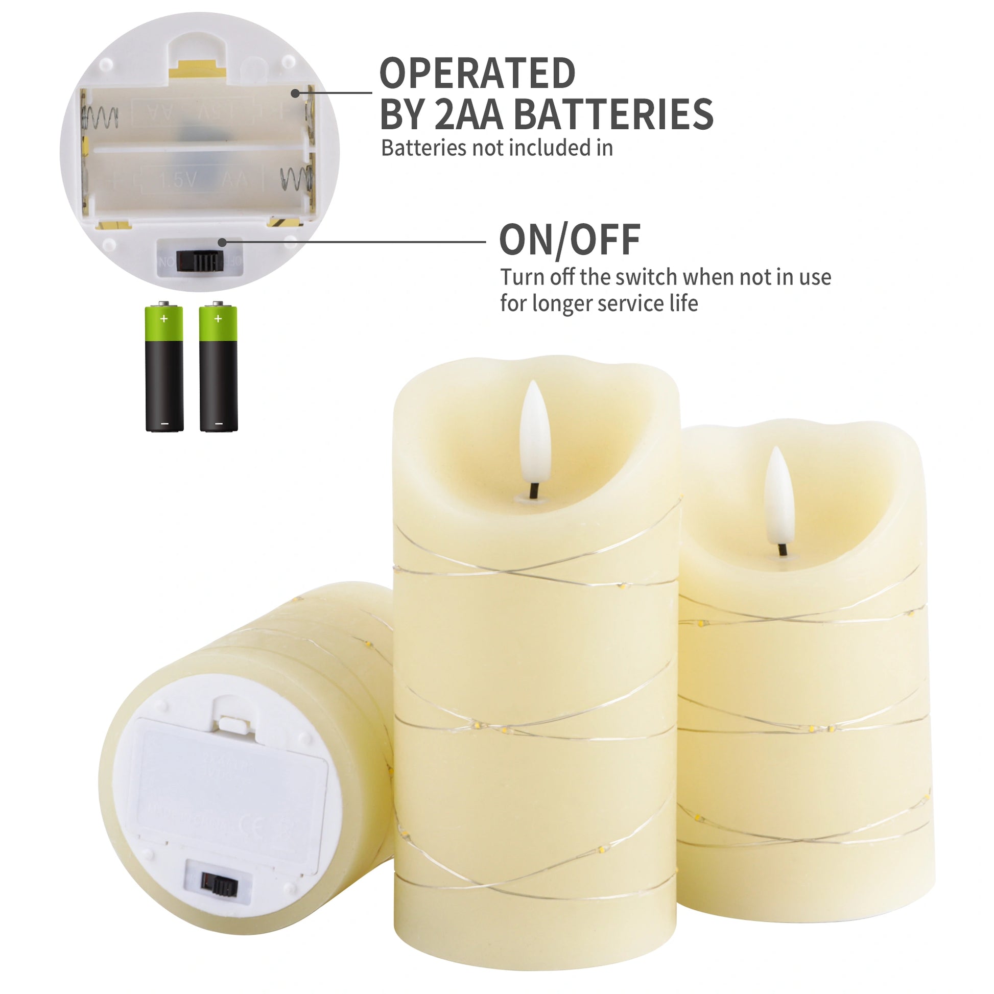 battery powered table candles-3