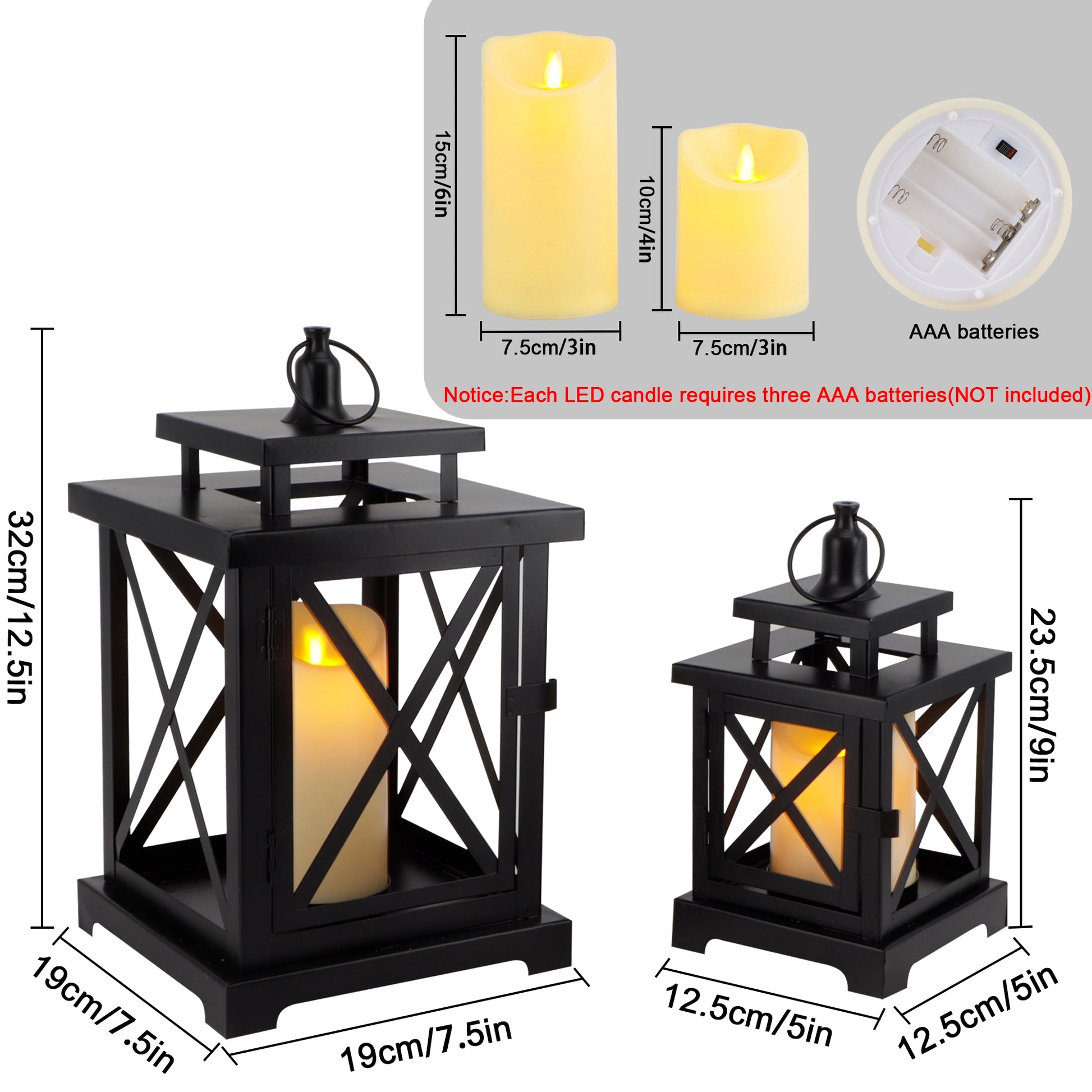 decorative lantern set