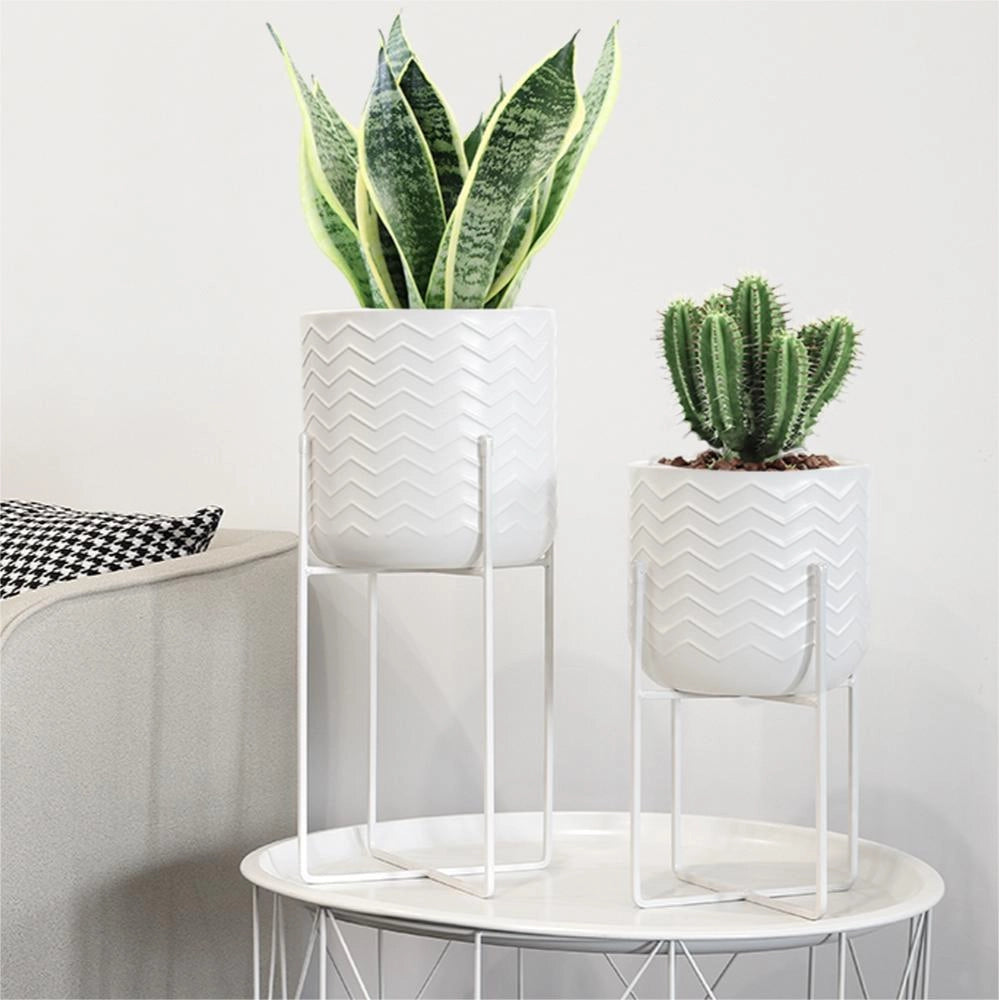 indoor planter with stand-29