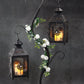 black outdoor lanterns